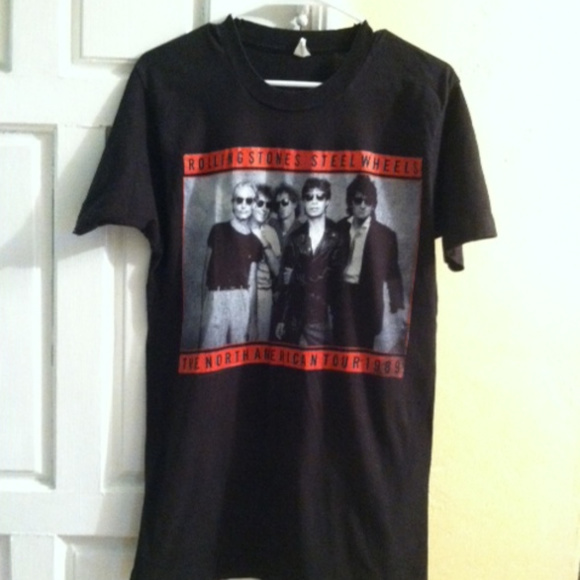 Fruit of the Loom Other - ROLLING STONES~Vintage '89 Steel Wheels Tour Tee-L